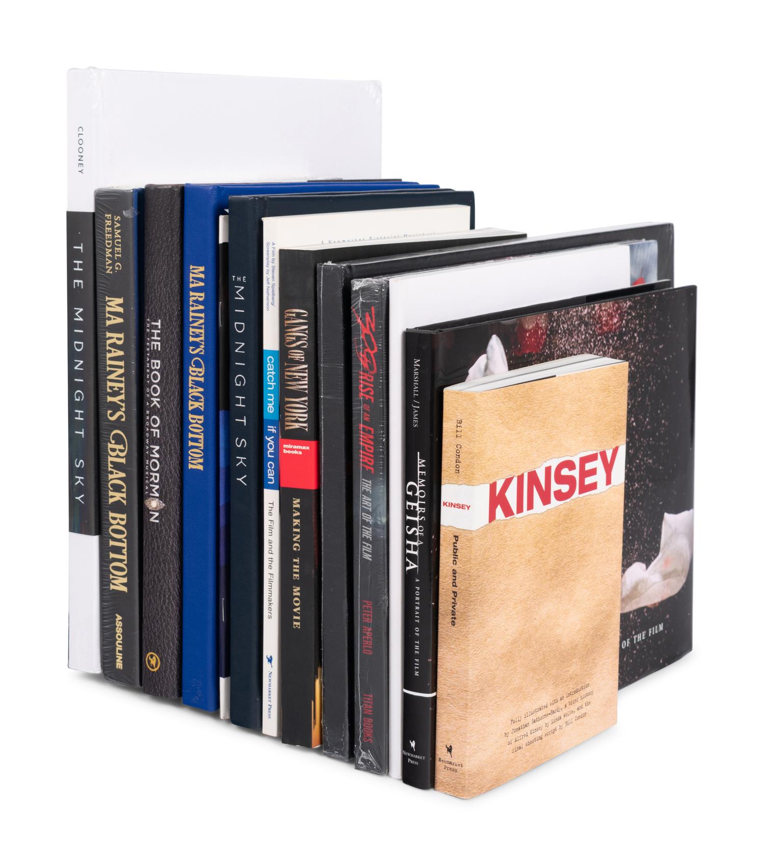 (Film Books) A group of 13 art books from various films, comprising: