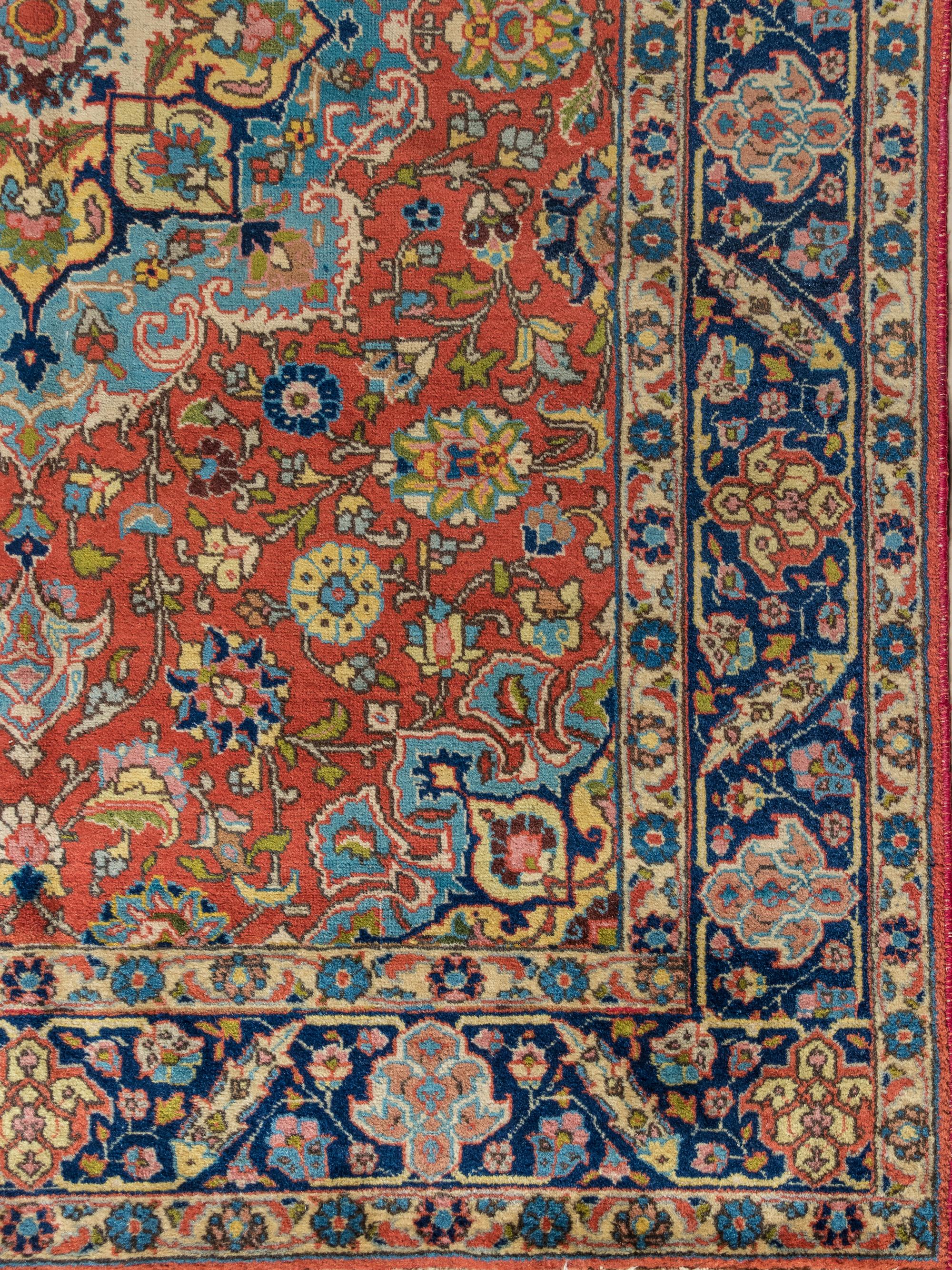 A Tabriz Wool Rug