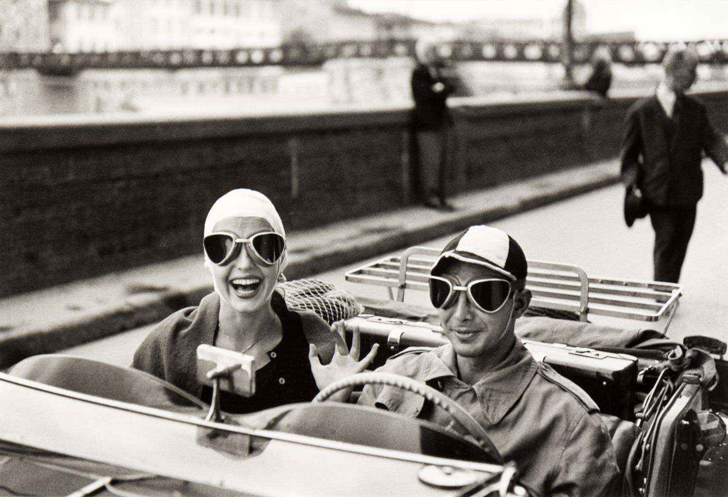 Ruth Orkin, (American, 1921-1985), Couple in MG, 1951