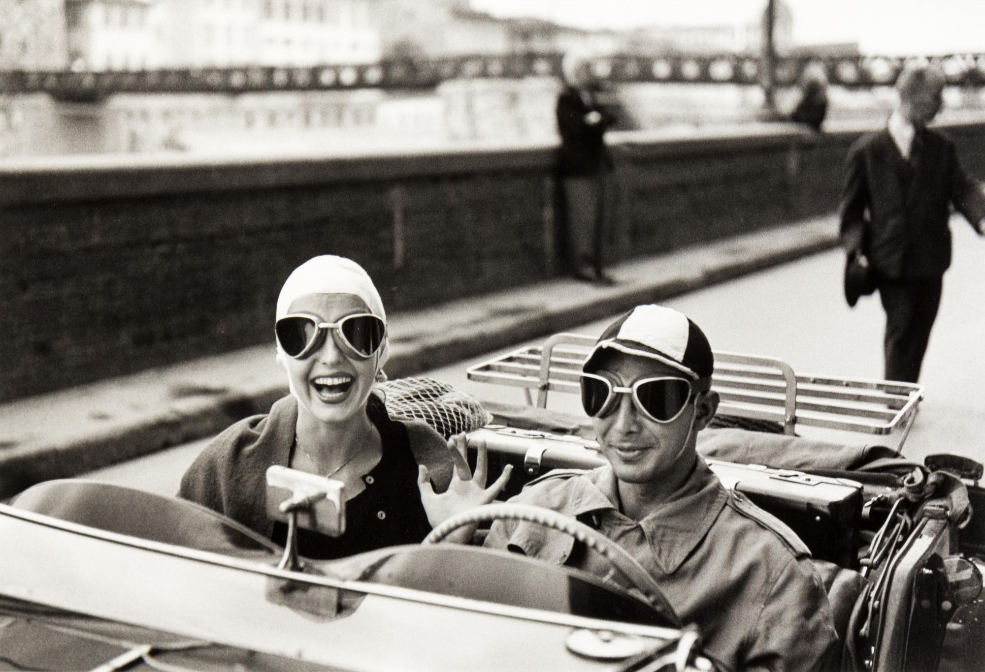 Ruth Orkin, (American, 1921-1985), Couple in MG, 1951