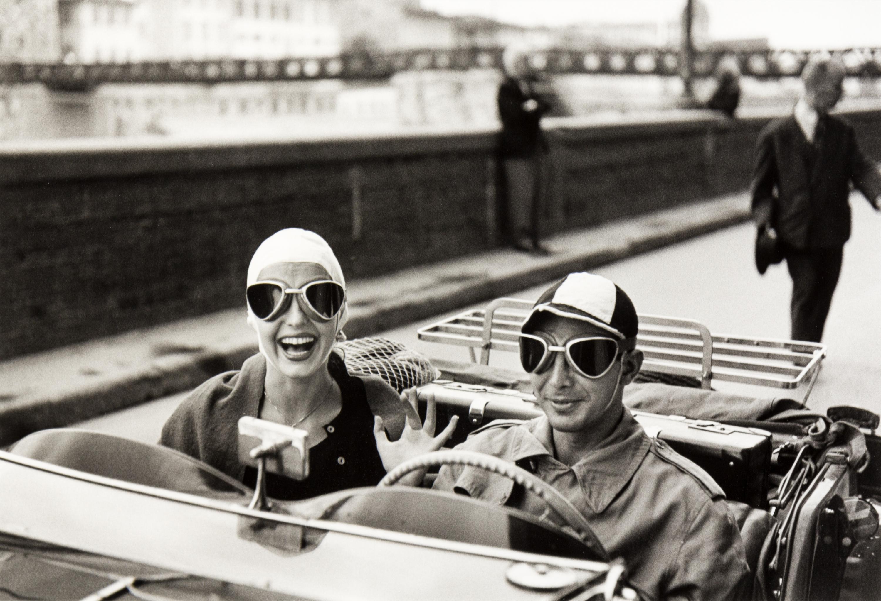 Ruth Orkin, (American, 1921-1985), Couple in MG, 1951