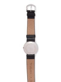 LeCOULTRE, VINTAGE, 14K WHITE GOLD AND DIAMOND WRISTWATCH