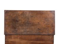 A Country Grain Paint and Compass Decorated Pine Blanket Chest
