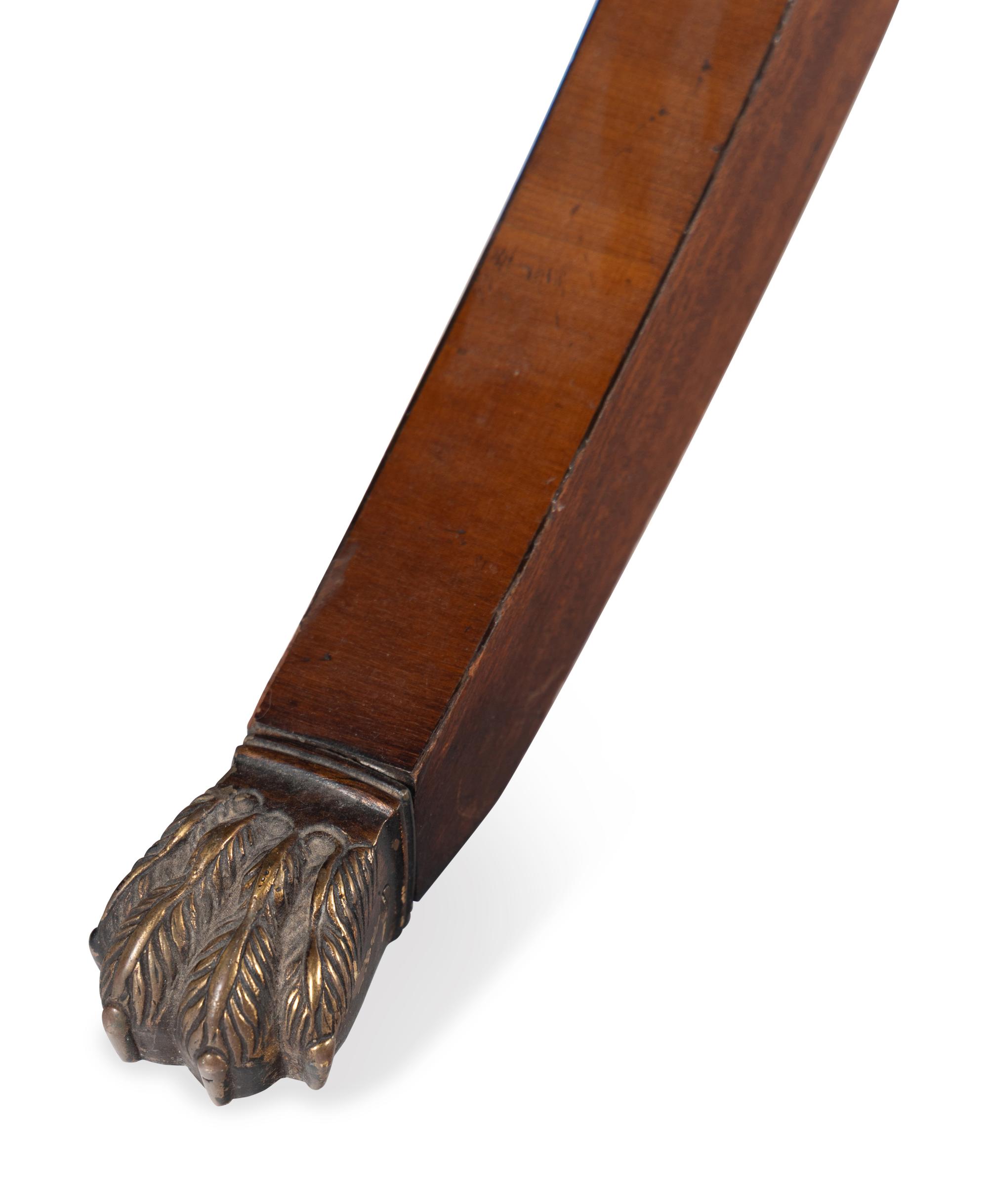 A George III Style Mahogany Adjustable Reading Stand