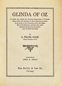 [Children's & Illustrated] Baum, L. Frank. Glinda of Oz