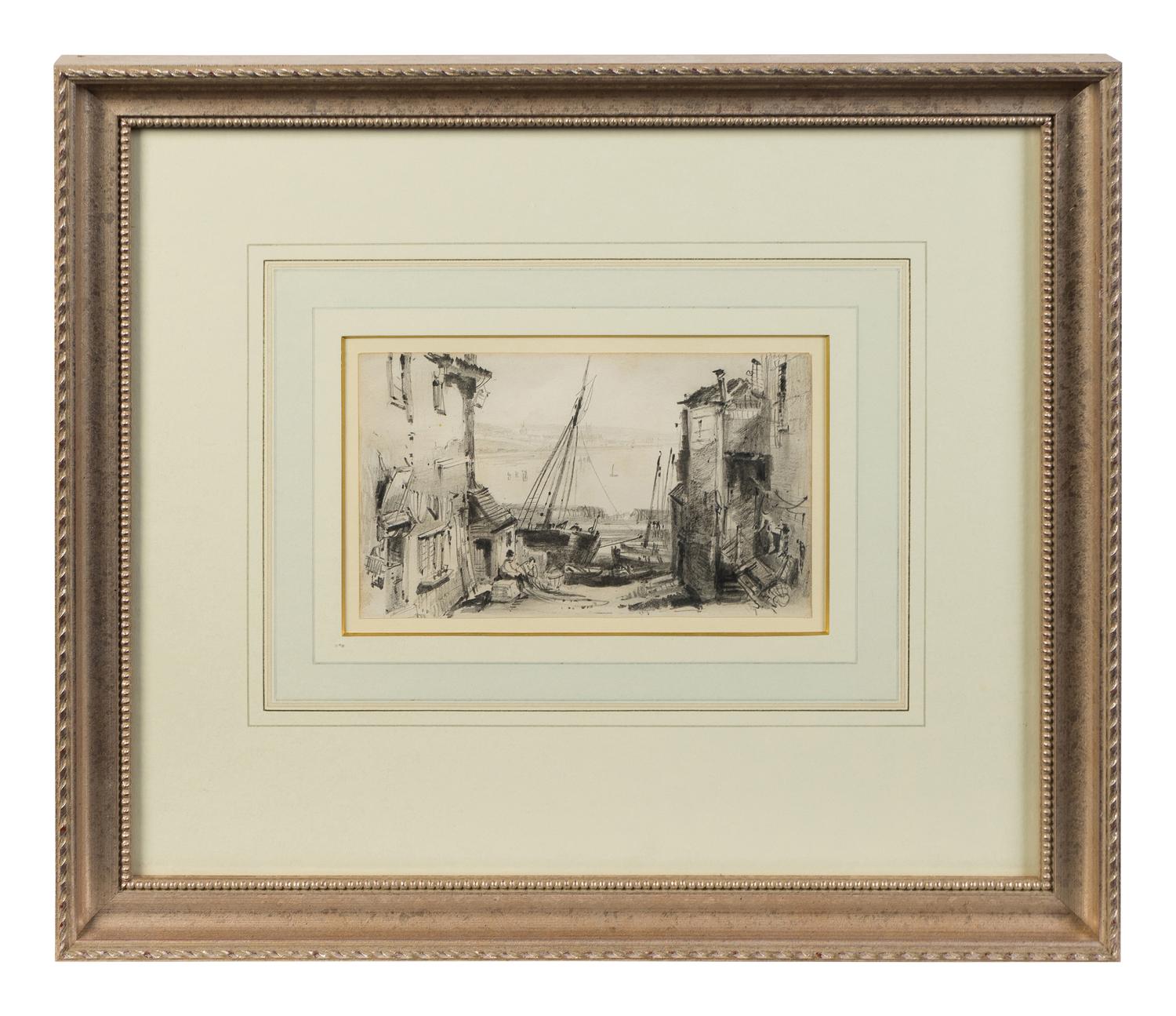 Two English Fishing Village Scenes