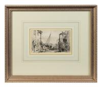 Two English Fishing Village Scenes