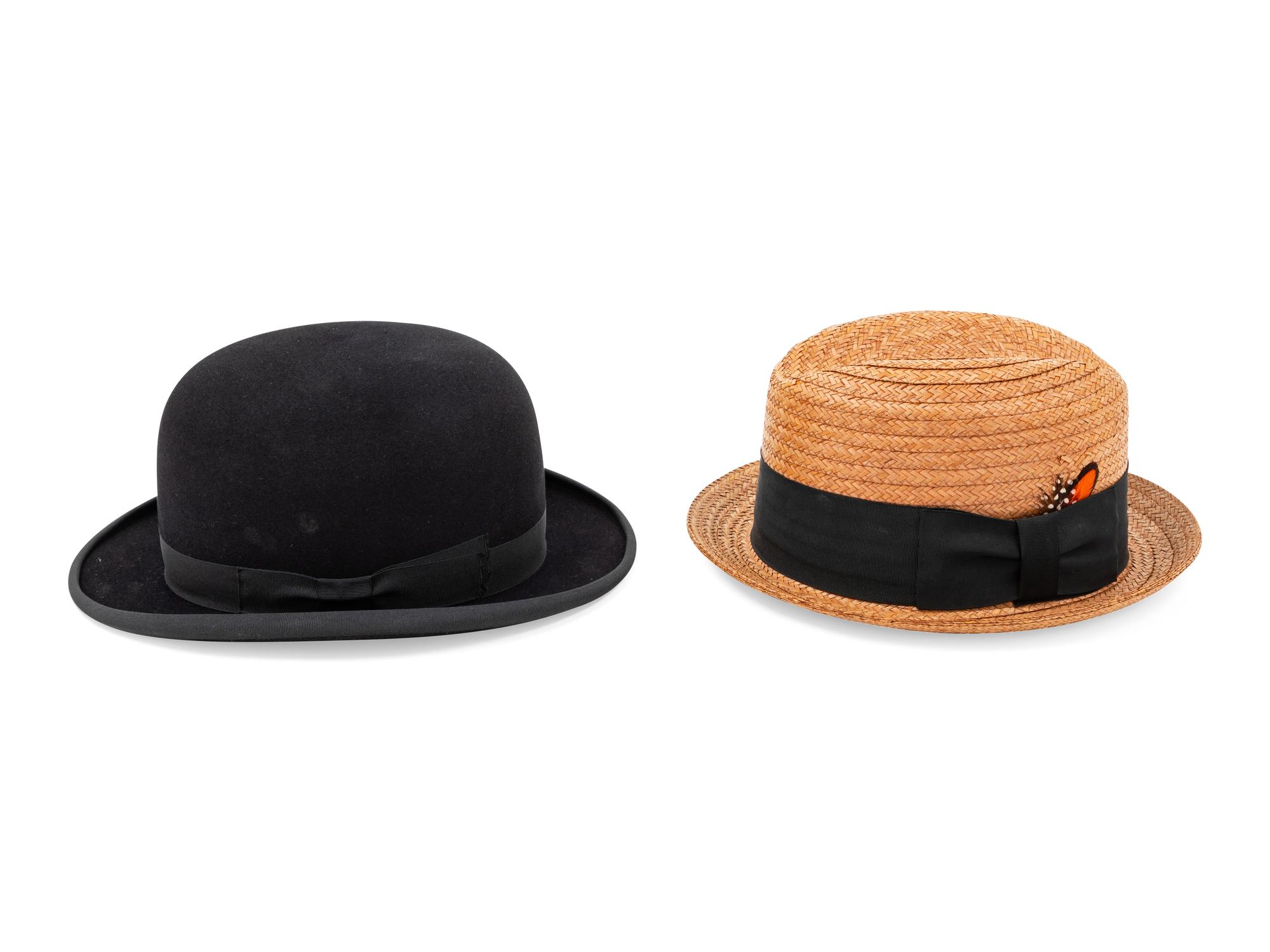 Two Vintage Hats, 1950-60s