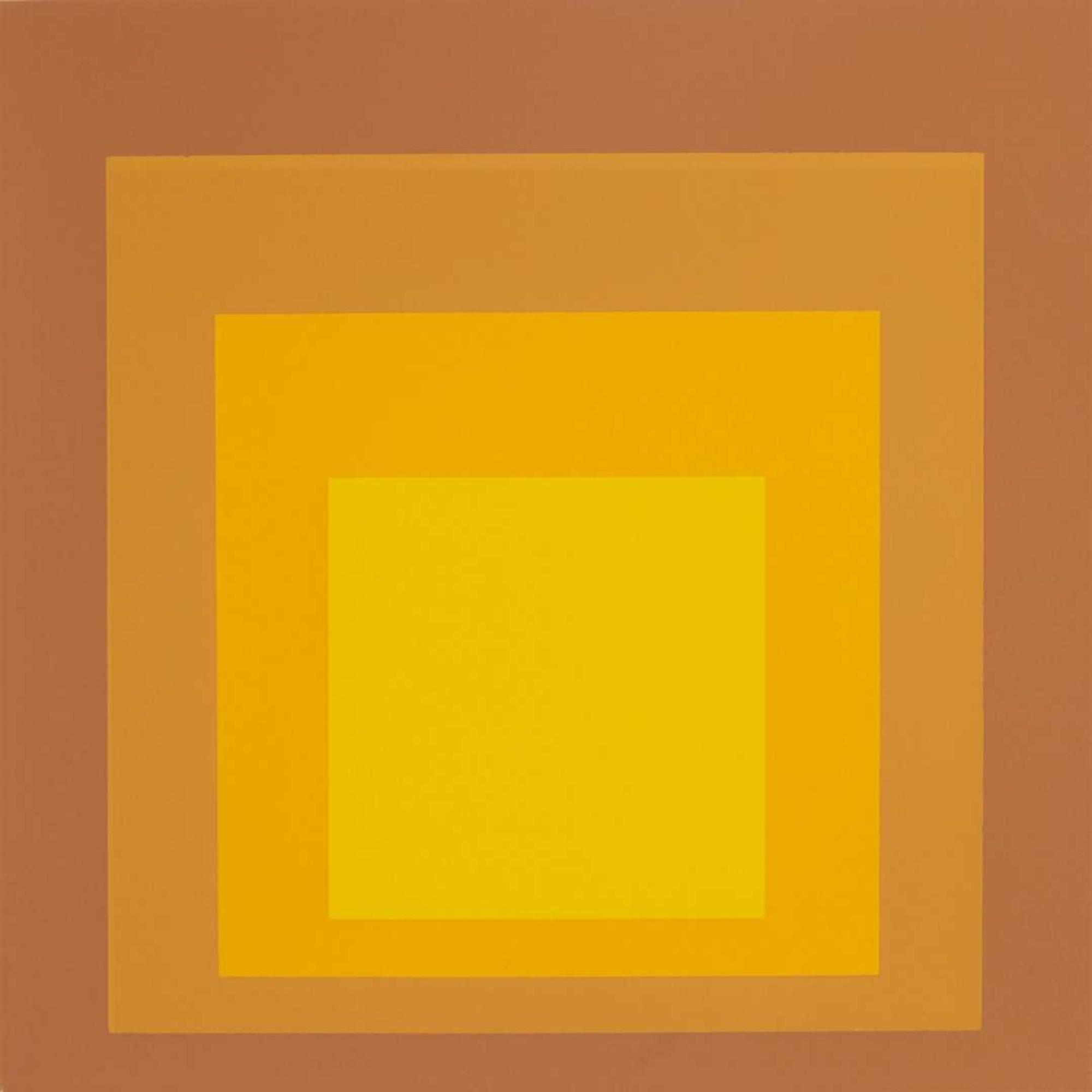Josef Albers (American/German, 1888-1976) Hommage au Carré (Portfolio of 12 Prints)