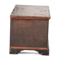 A Federal Flower and Compass Decorated Poplar and Pine Elisabet Conradin Blanket Chest