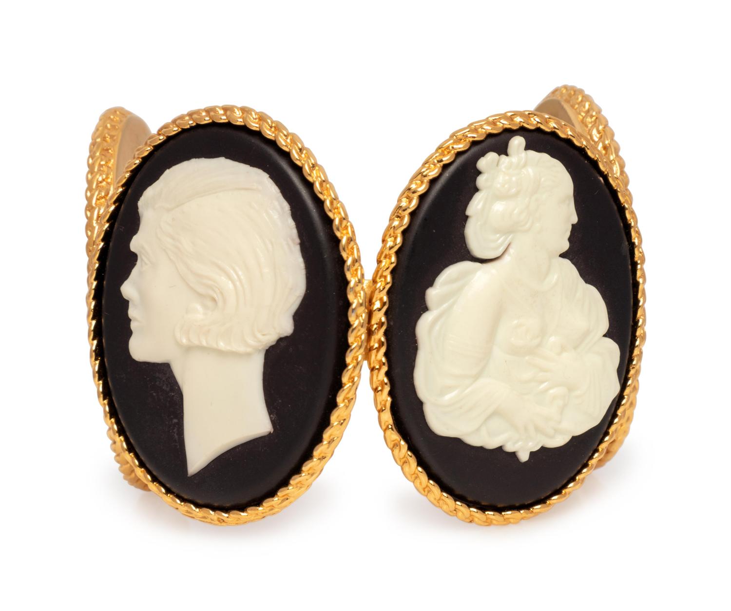 Chanel Cameo Cuff, Early 1970s