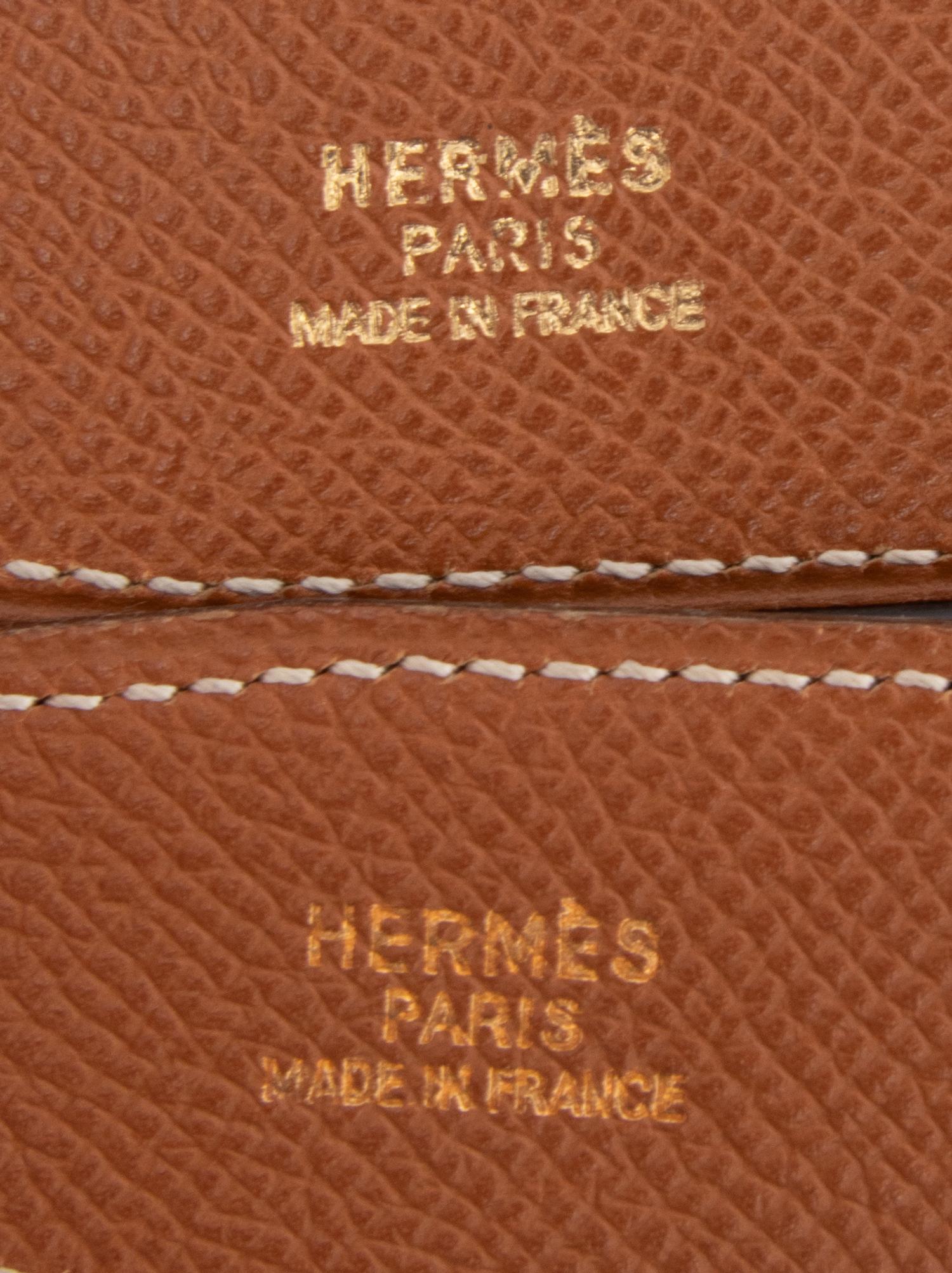 Hermès, Constance Gold Belt Buckle & Two Leather Belts