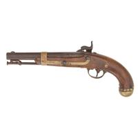 Tack Decorated U.S. Model 1842 Pistol by Aston