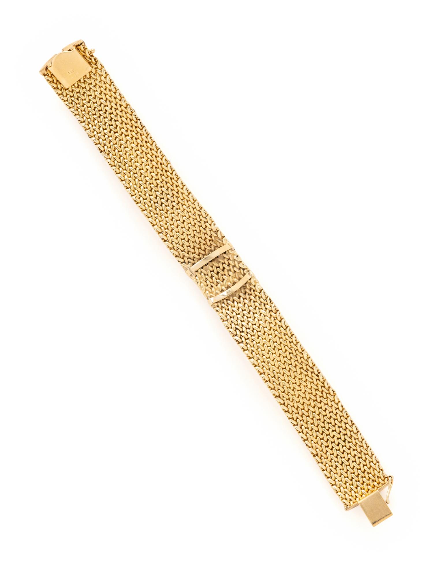 GOLD AND DIAMOND BRACELET