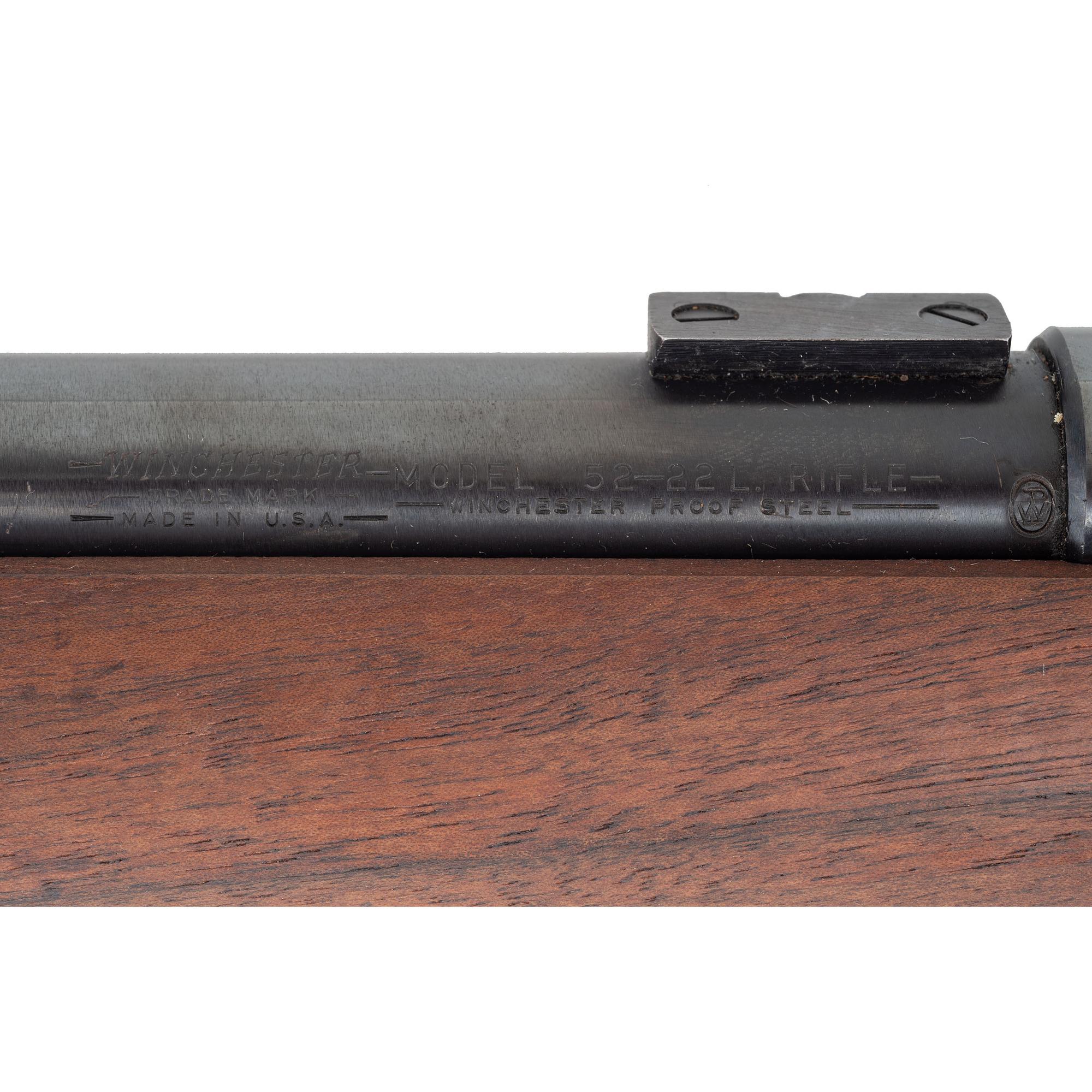 **Winchester Model 52 US Marked with Redfield International Match Sights