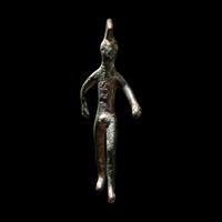 An Etruscan Bronze Figure