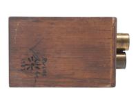 [CAMERAS]. Replica 4-tube sliding box camera by Robert Lisle, 1983.