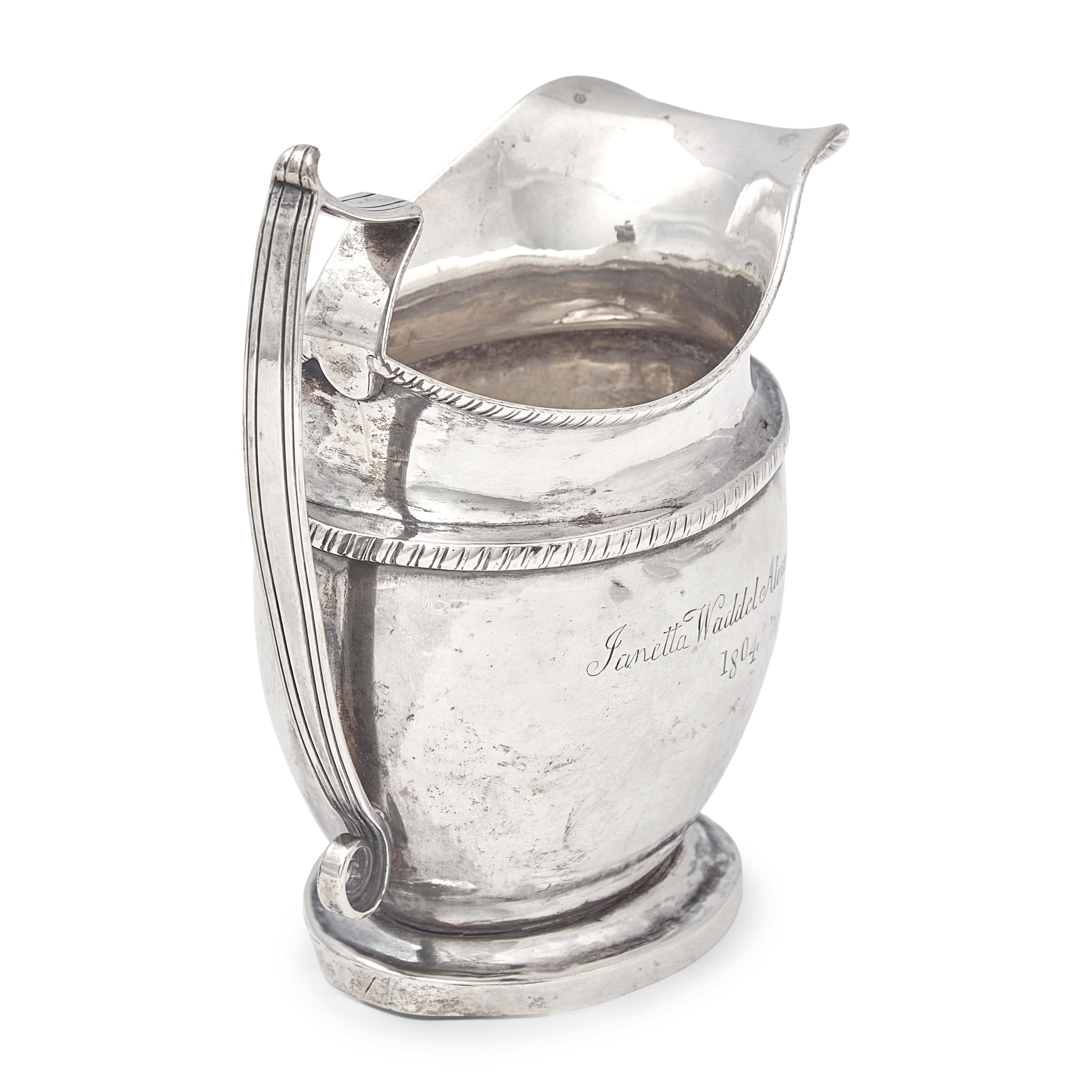 A Federal Silver Cream Jug