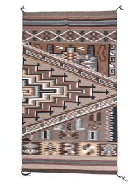 Award Winning Navajo Weaving, Blue Canyon Pattern