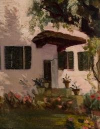 Pink Adobe House