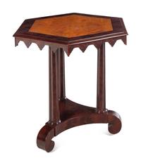 A Regency Style Mahogany Side Table