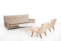 Pair of Lounge Chairs Knoll, USA
