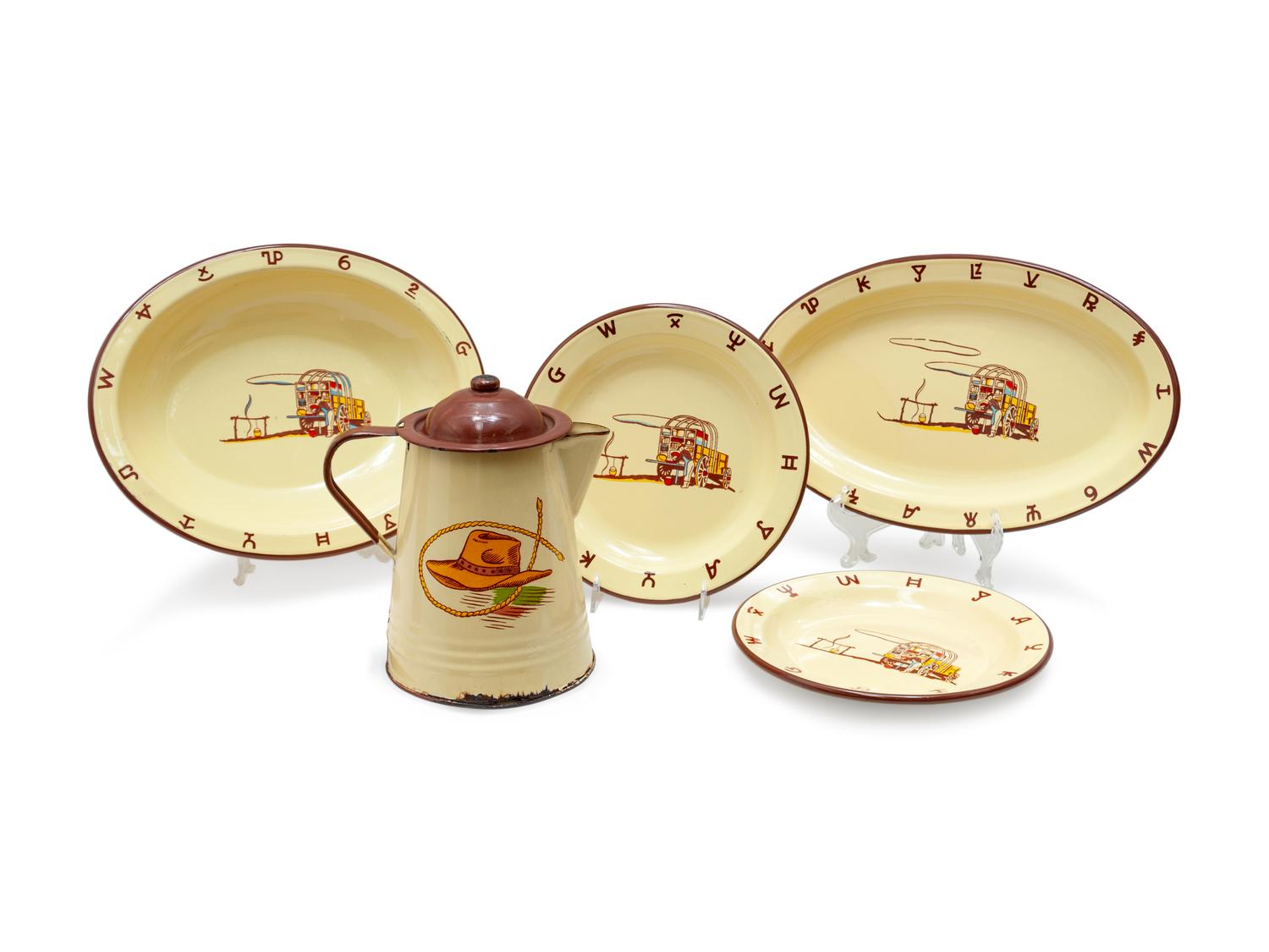 Group of Monterrey Dinnerware and Serving Pieces