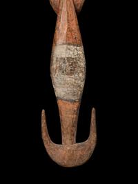 An Abelam Wood Suspension Hook