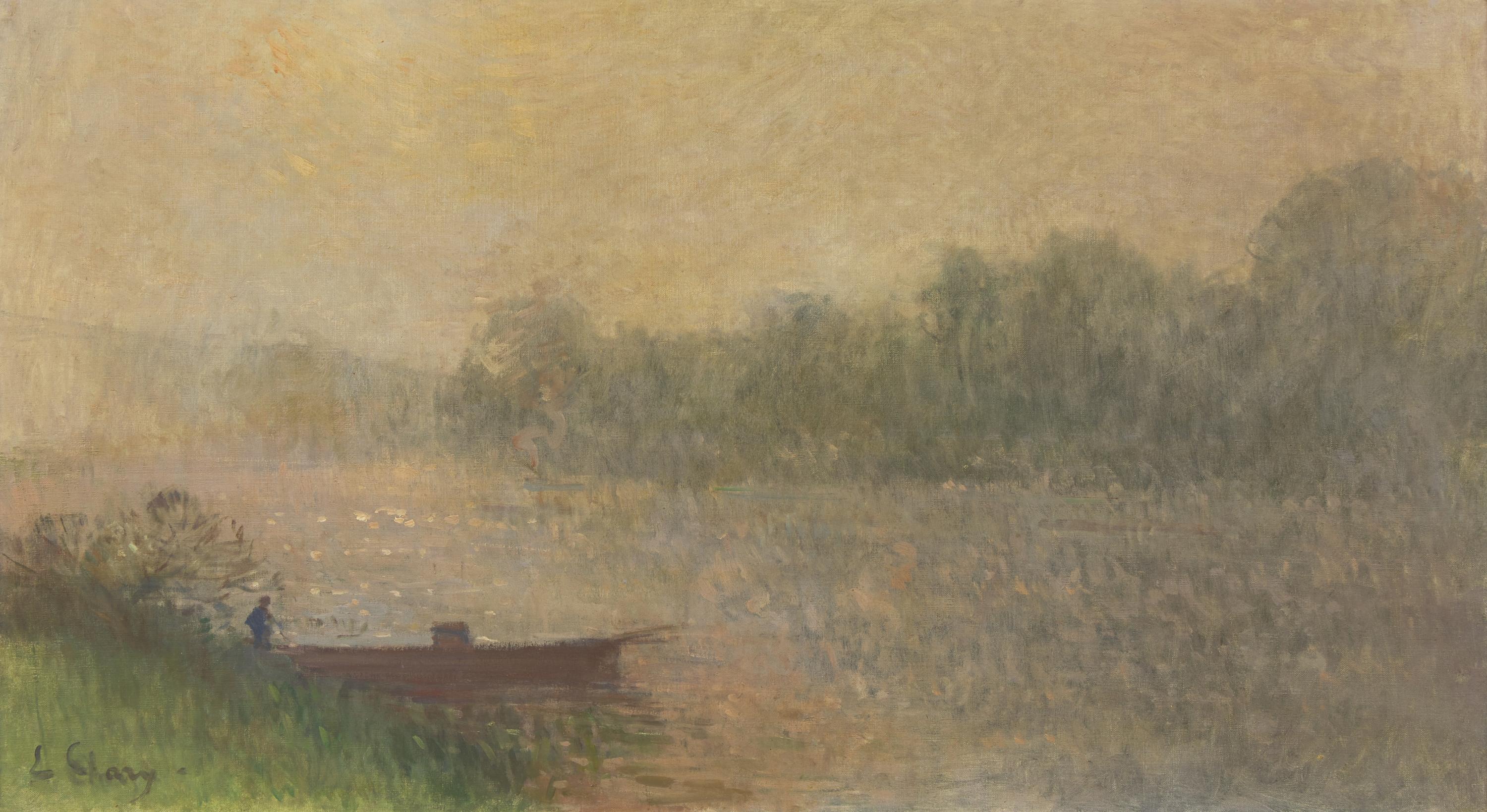 Jean Eugènery Clary (French, 1856–1930) — Boat in the Fog