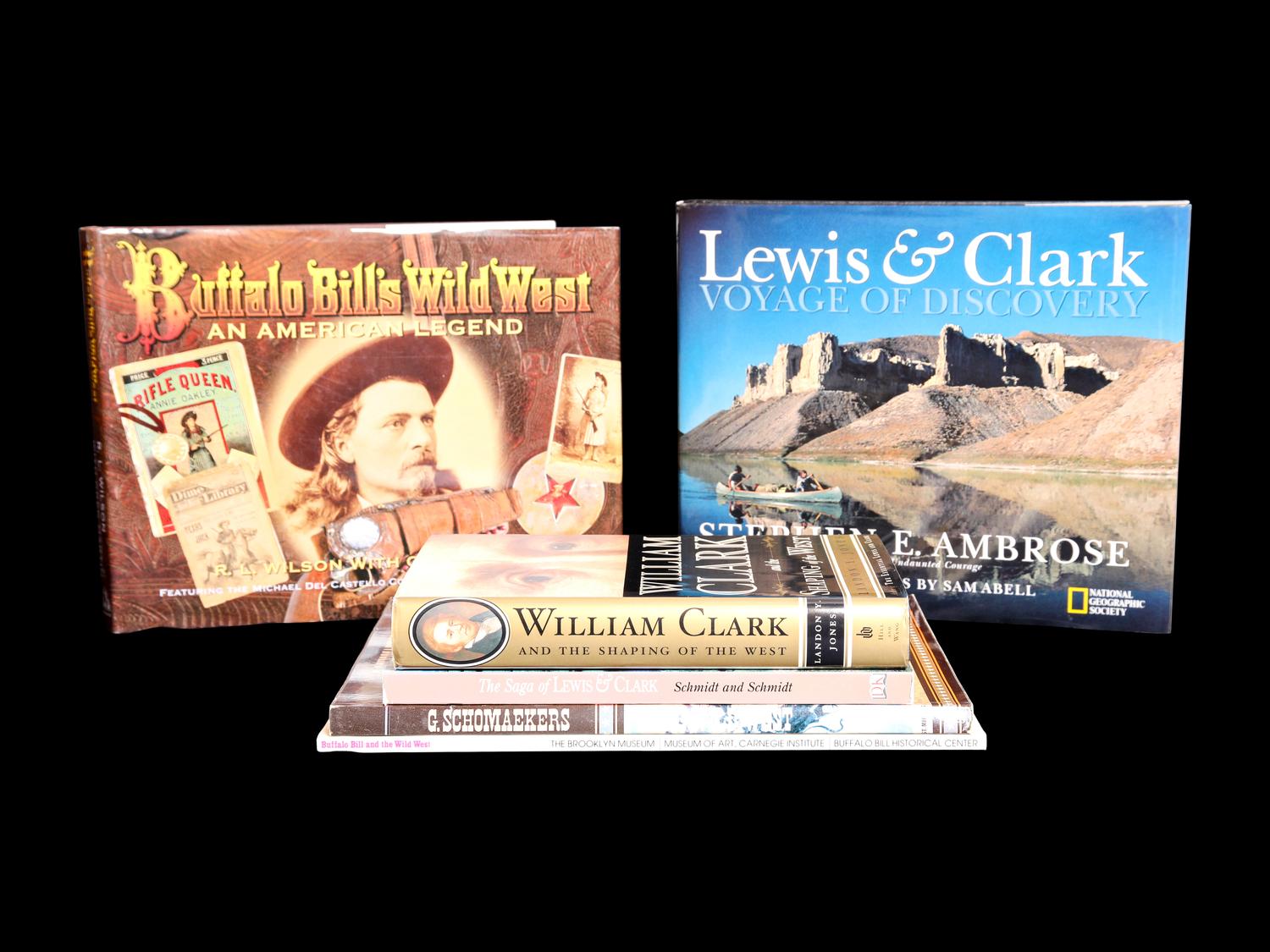Six Books about Buffalo Bill and Lewis & Clark