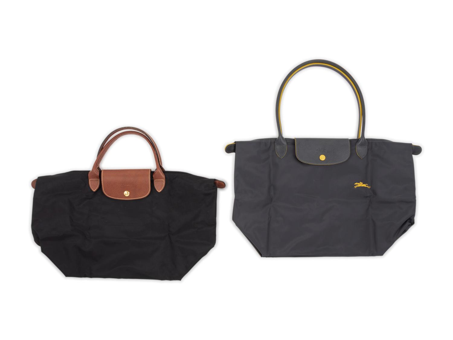 Collection of Six Longchamp Hand Bags, 2000-10s