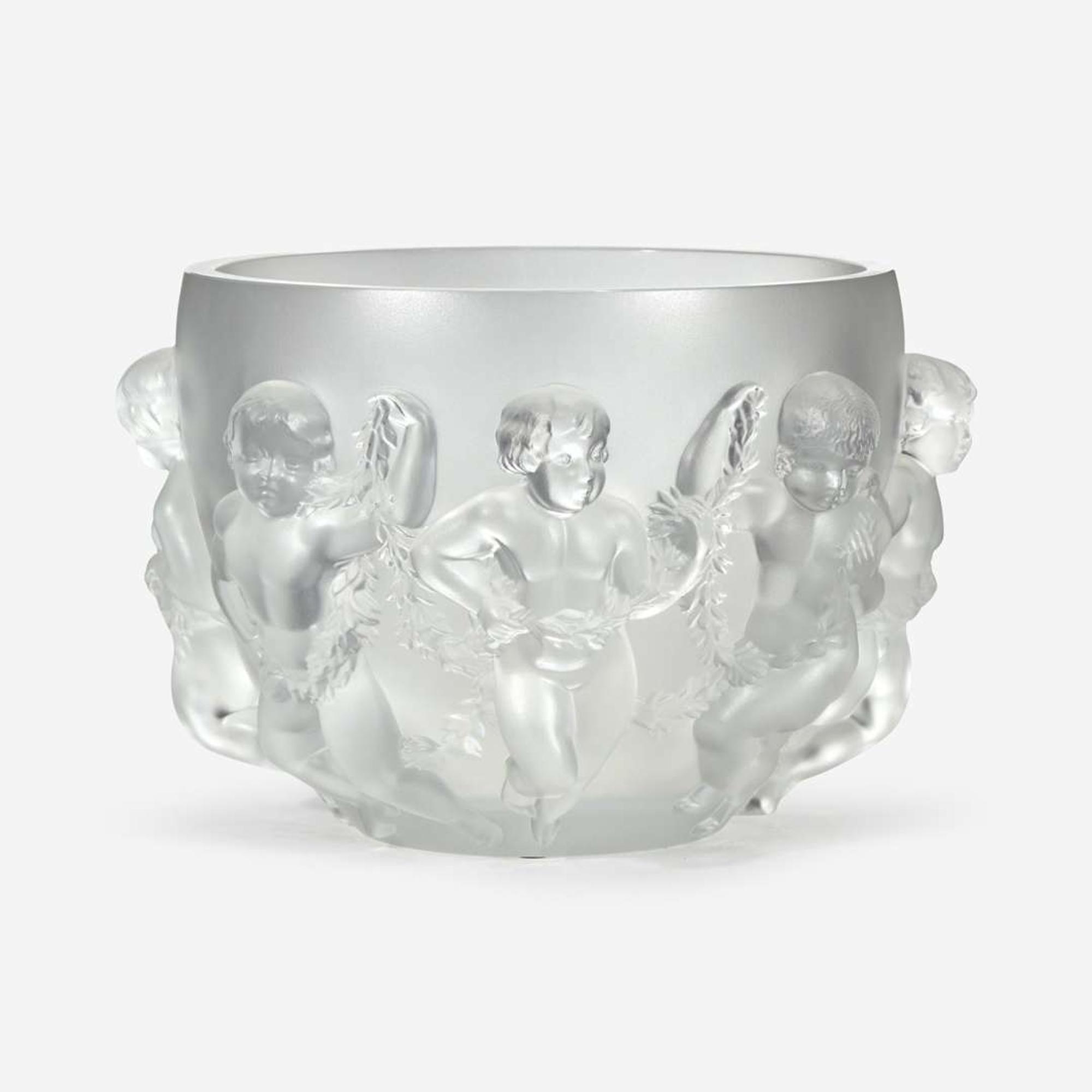 René Lalique (French, 1860-1945) "Luxembourg" Bowl, France, 20th century