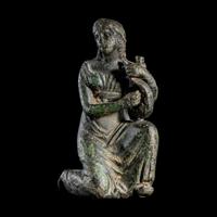 A Roman Bronze Muse