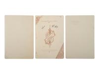 [LATE INDIAN WARS]. A group of 3 cabinet cards of soldiers in Santa Fe, NM and Leavenworth, KS.