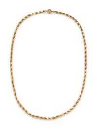 YELLOW GOLD NECKLACE