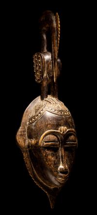 Three Yaure Wood Masks