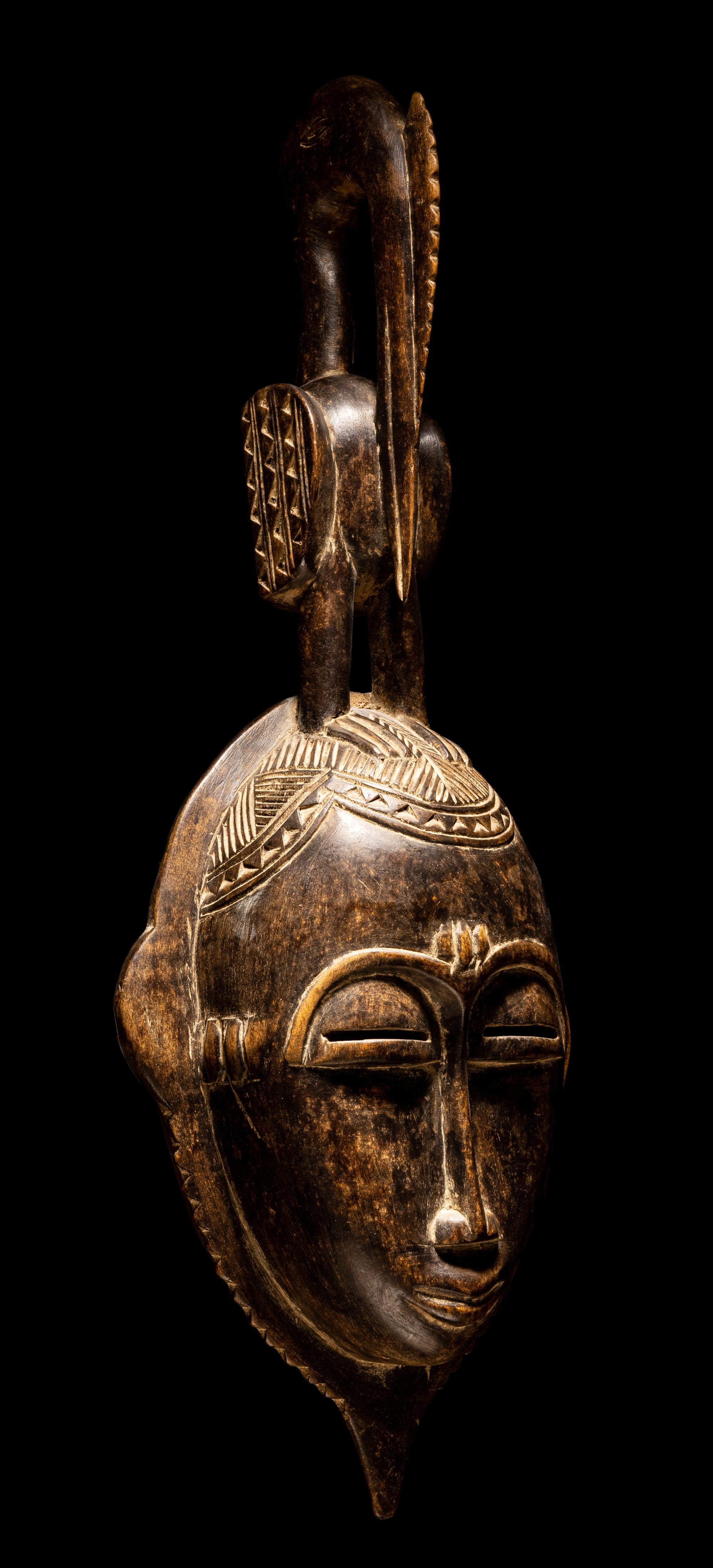 Three Yaure Wood Masks