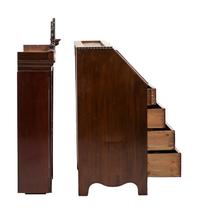 A George III Mahogany Secretary Bookcase