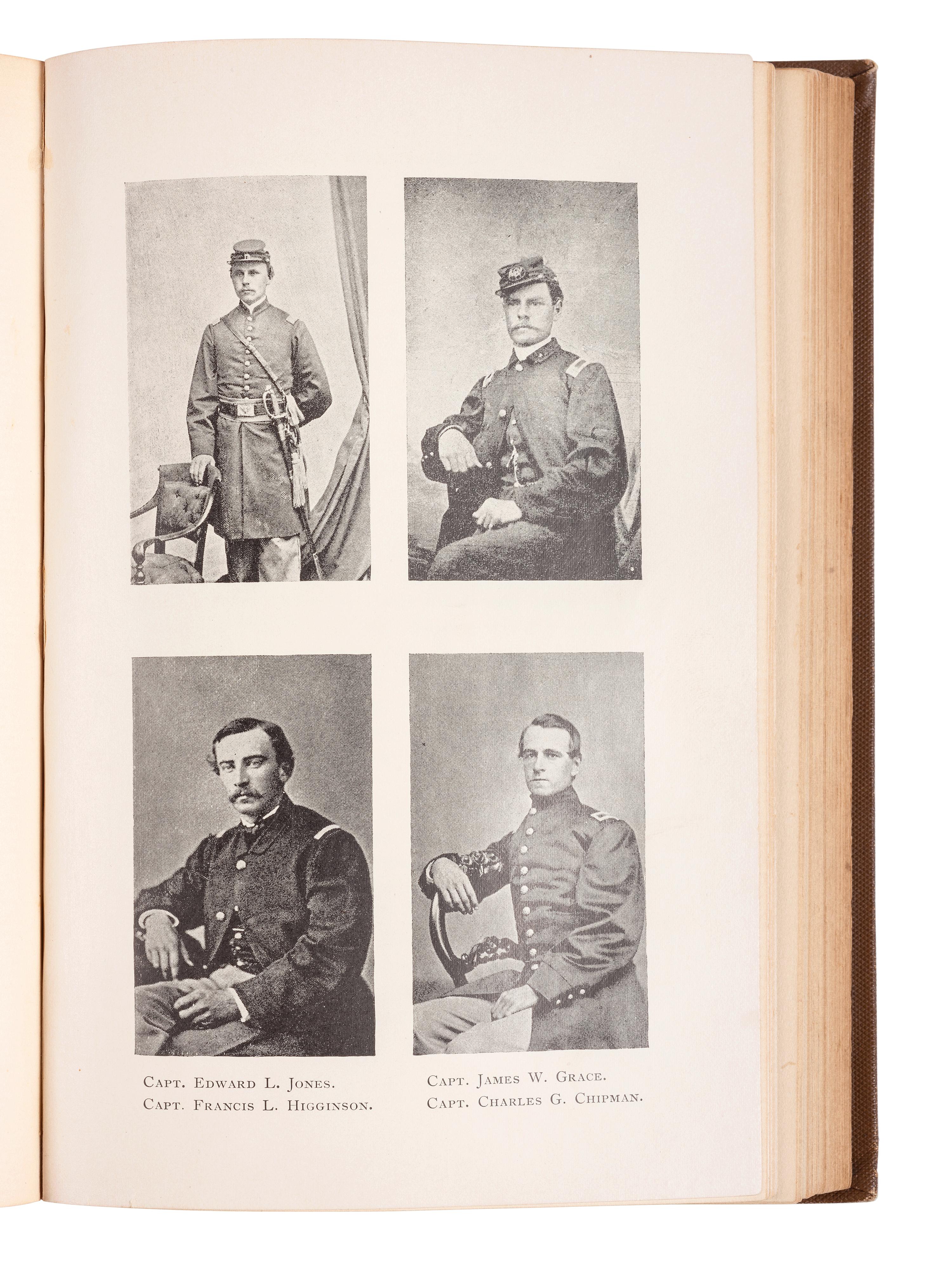 [AFRICAN AMERICANA - 54TH MASSACHUSETTS]. EMILIO, Luis F. (1844-1918). History of the Fifty-Fourth Regiment or Massachusetts Volunteer Infantry, 1863-1865. Boston: The Boston Book Company, 1891.