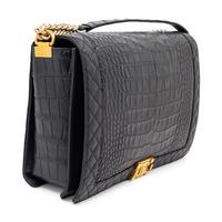 Chanel, XL Boy Bag in Navy Alligator