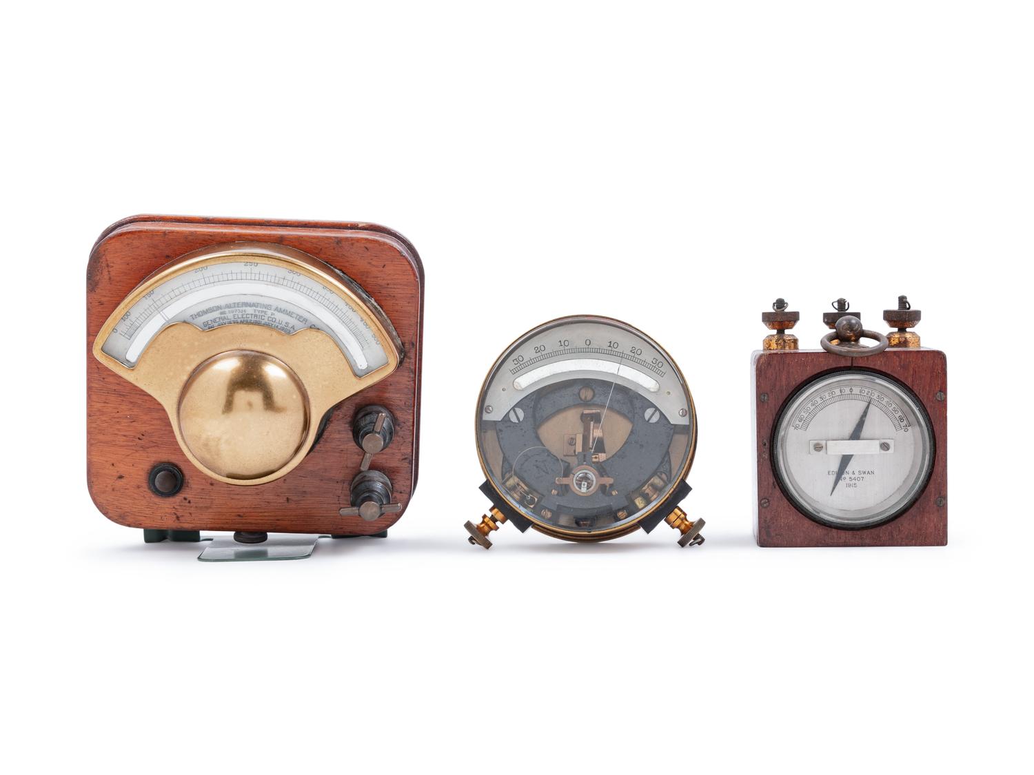 Three Current Ammeters