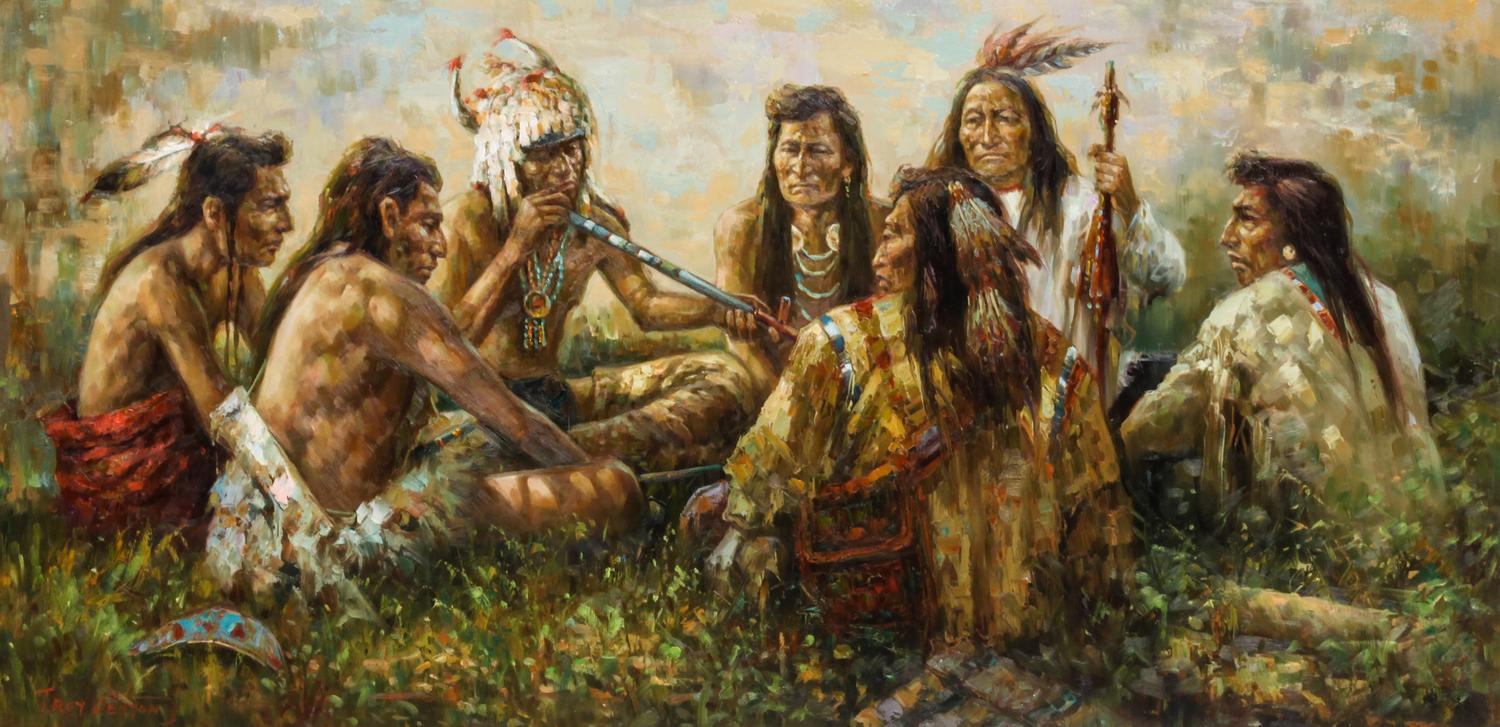Troy Denton, , Passing the Peace Pipe