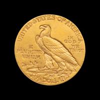 A 1908 Indian Head $2.50 Gold Coin