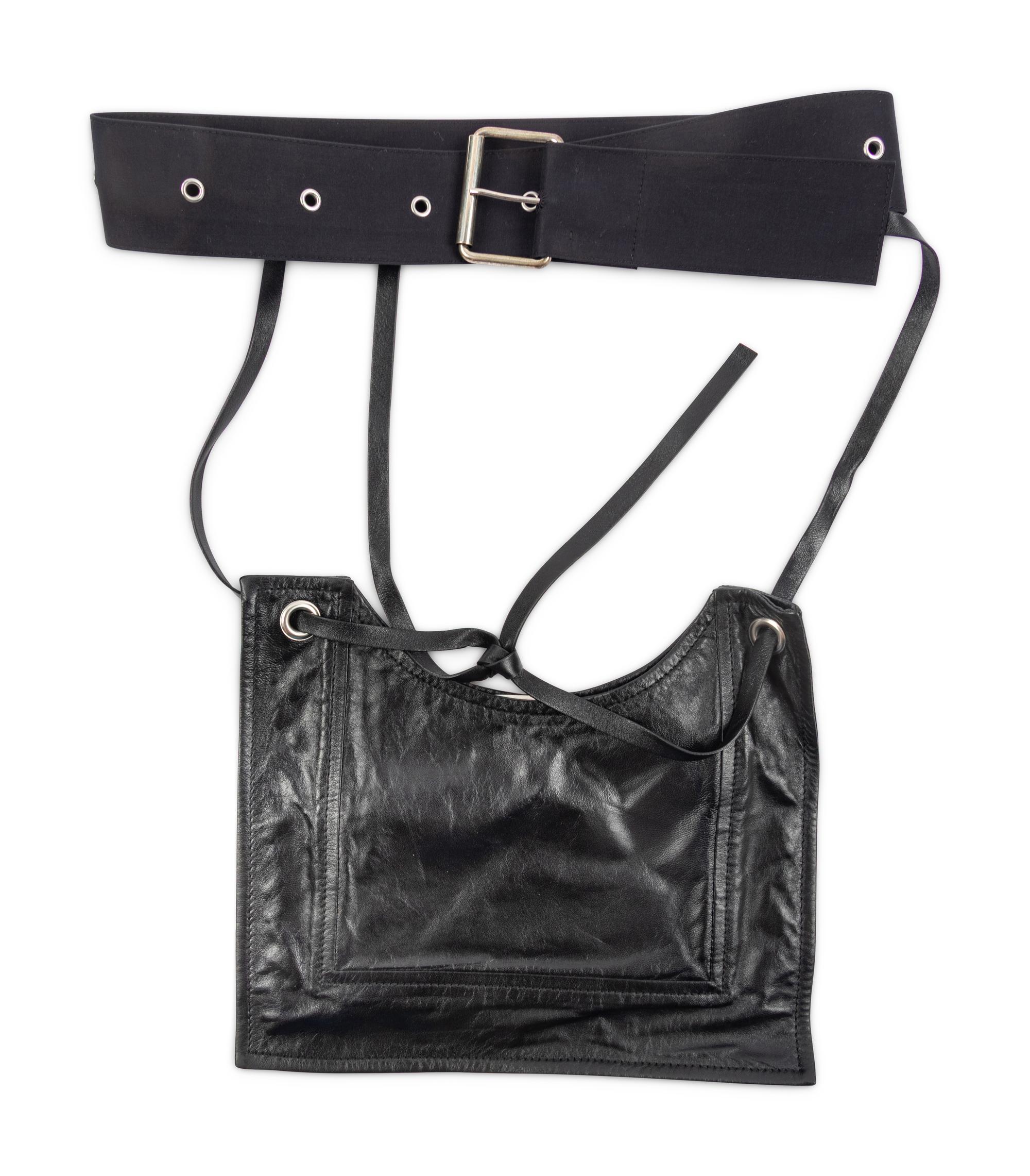 CELINE, LEATHER BELT BAG