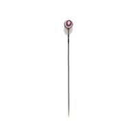 ANTIQUE, DIAMOND AND RUBY STICK PIN