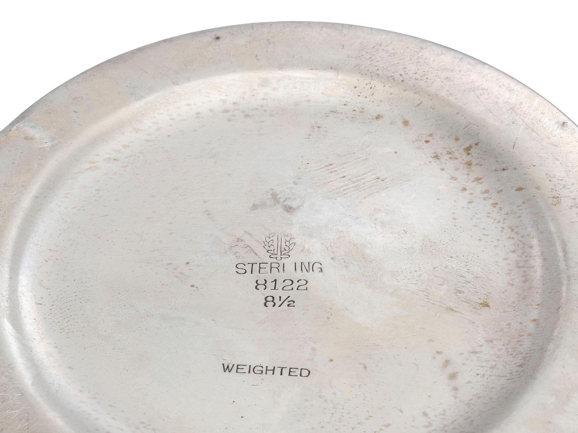 Fourteen Weighted Silver Table Articles