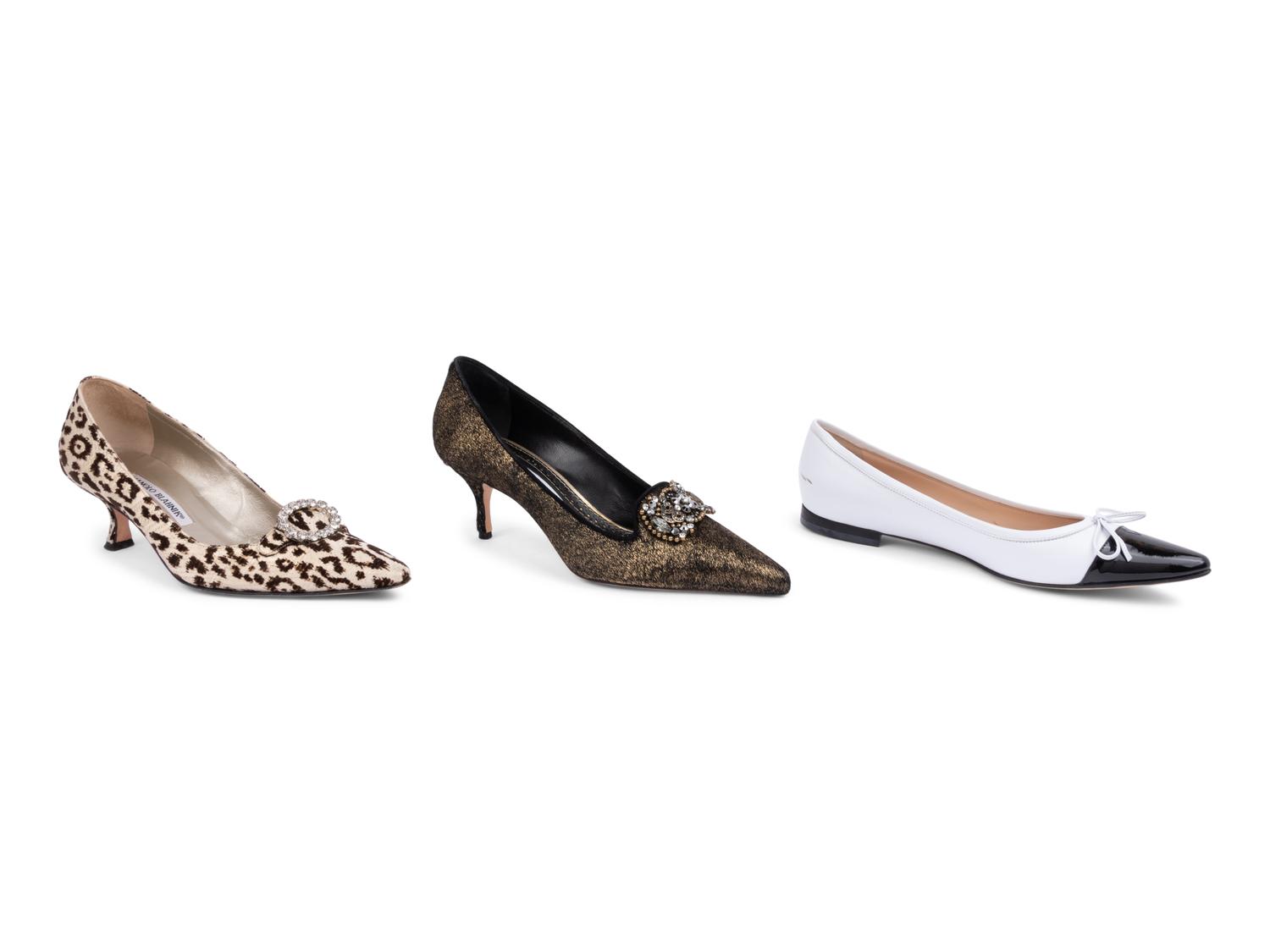 Nine Pairs of Monolo Blahnik Shoes