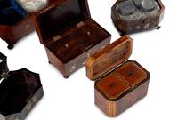 A Collection of Tea Caddies