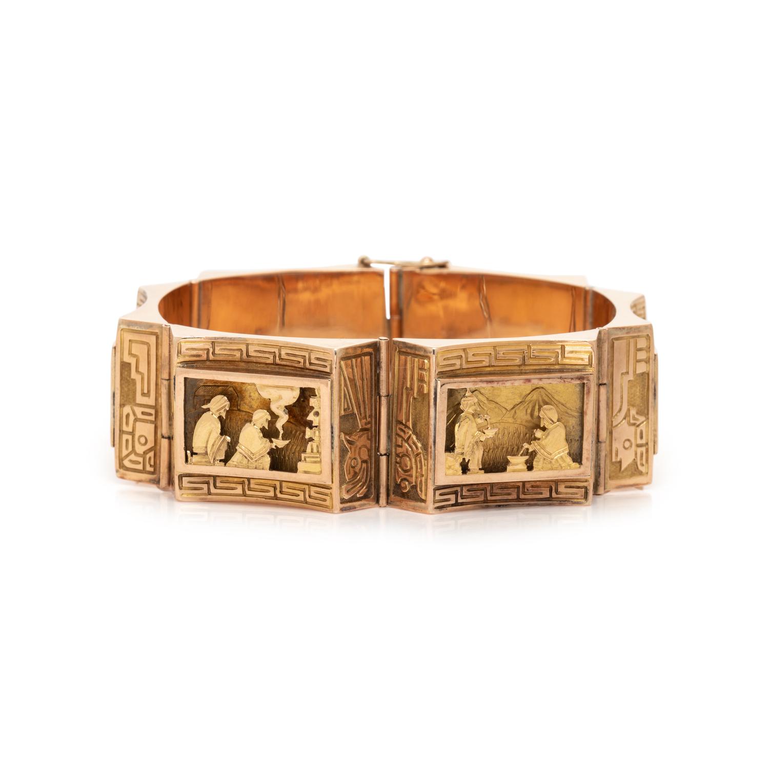YELLOW GOLD BRACELET