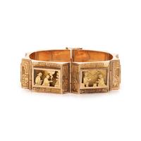 YELLOW GOLD BRACELET